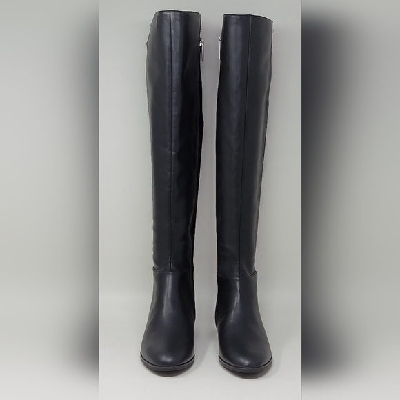 Michael Kors Women's Bromley Over The Knee Flat Riding Black Boot Size 5.5 New - Picture 5 of 13